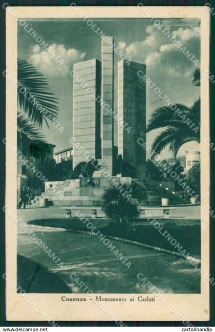 Cosenza Città cartolina KV1888