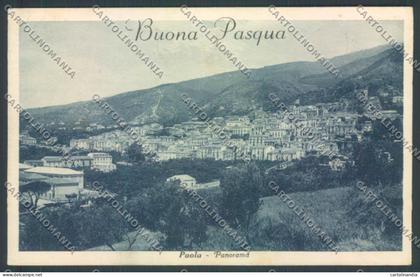 Cosenza Paola cartolina ZB2768