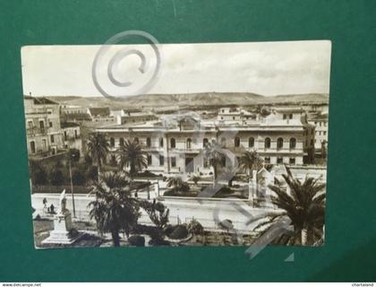 Cartolina Crotone - Liceo Ginnasio - Pitagora - 1952