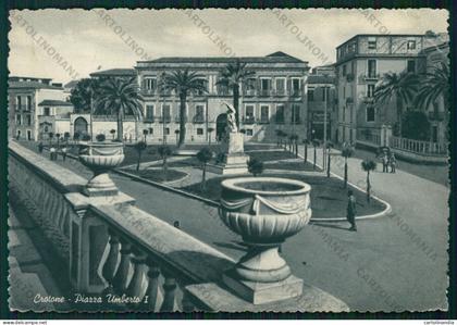 Crotone Città PIEGA FG cartolina ZK2322