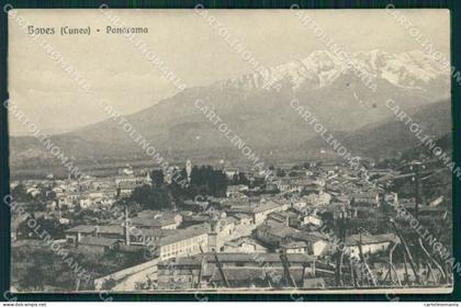 Cuneo Boves Panorama cartolina MT6359