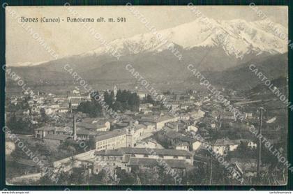 Cuneo Boves Panorama cartolina MT6360