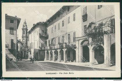 Cuneo Savigliano cartolina QK9198