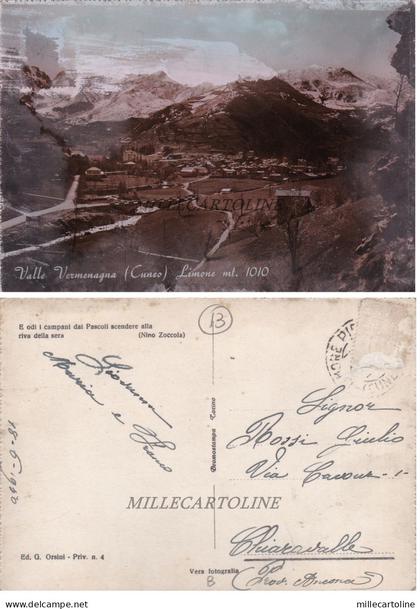 LIMONE PIEMONTE - Valle Vermenagna   1950