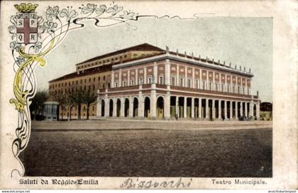 CPA Reggio Emilia Reggio nell’Emilia Emilia-Romagna, Teatro Municipale