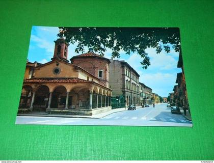 Cartolina Empoli - Madonna del Pozzo e Via Roma 1963