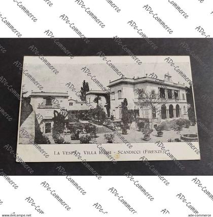 Cartolina Scandicci (Firenze) - La Vespa - Villa Rossi