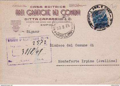 # EMPOLI: testatina ARTI GRAFICHE DEI COMUNI- DITTA CAPARRINI