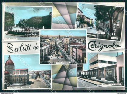 Foggia Cerignola Sauti da Vedutine Via Roma foto FG ccartolina WX7204