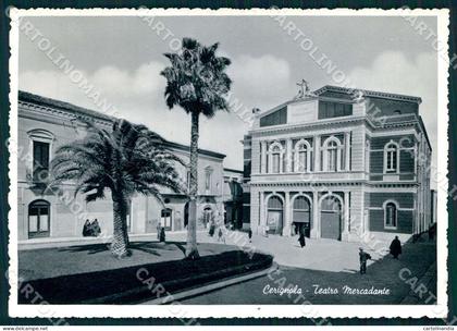 Foggia Cerignola Teatro Mercadante foto FG cartolina WX7195