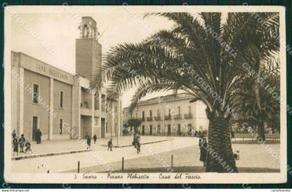 Foggia San Severo Fascismo cartolina KVM1217