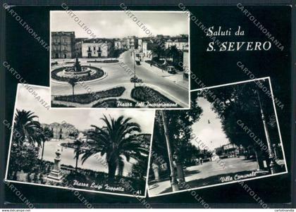 Foggia San Severo Foto FG cartolina MV5380