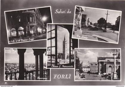 # FORLI': SALUTI DA - 5 VEDUTE  - 1971 Forlì