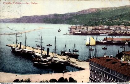 CPA Triest Trieste Friuli Venezia Giulia, Hafen