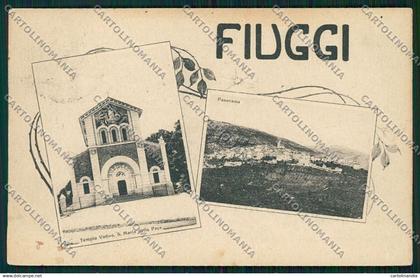 Frosinone Fiuggi cartolina QK4145