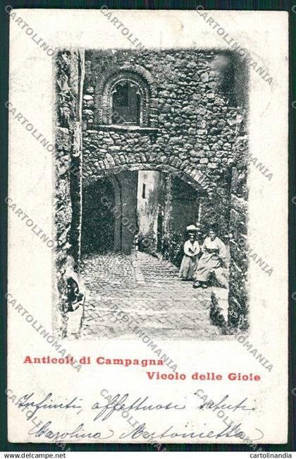 Frosinone Fiuggi cartolina QK4150