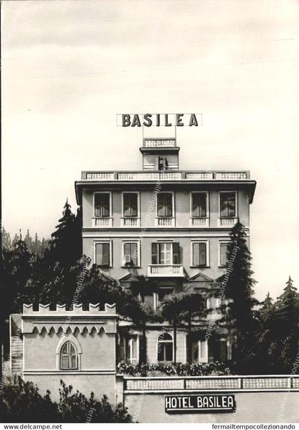 dn559 cartolina genova  citta' hotel basilea