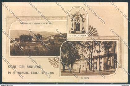Genova Santuario Vittoria cartolina ZT4816