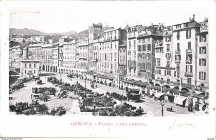 Italie - Italia - Genova - Genoa - Piazza Caricamento - CPA