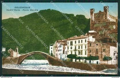 Imperia Dolceacqua cartolina KV4819