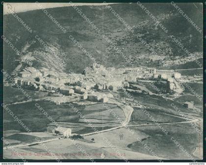 Isernia Capracotta Doppia PIEGHINA cartolina XB3462