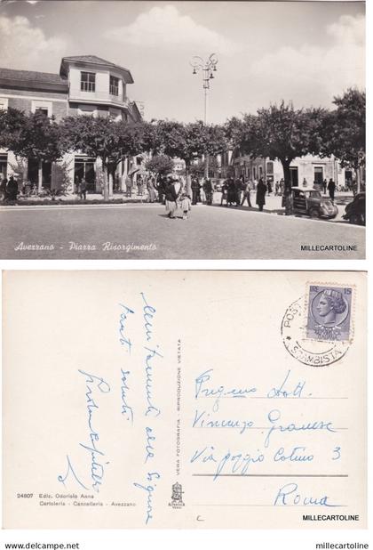 # AVEZZANO: PIAZZA RISORGIMENTO   1960