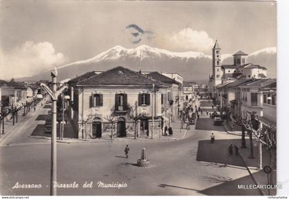 # AVEZZANO: PIAZZALE DEL MUNICIPIO  1955