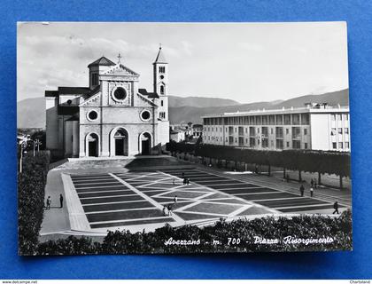 Cartolina Avezzano - Piazza Risorgimento - 1965