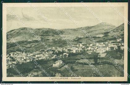 L'Aquila Castellafiume cartolina KV3326