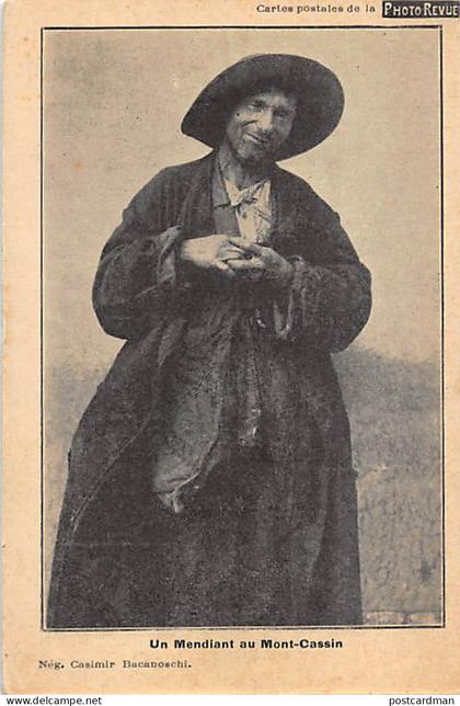 Italia - MONTE CASSINO Lazio - Mendicante - Ed. Casimir Bacanoschi