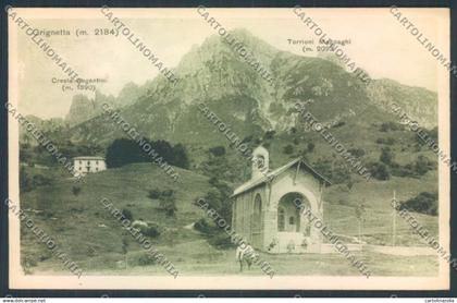 Lecco Grignetta cartolina LQ5031