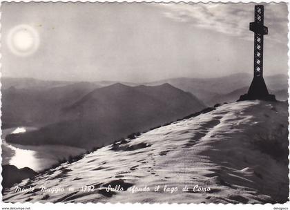 MONTE MUGGIO - LECCO - SULLO SFONDO IL LAGO DI COMO - VIAGG. 1960 -79153-
