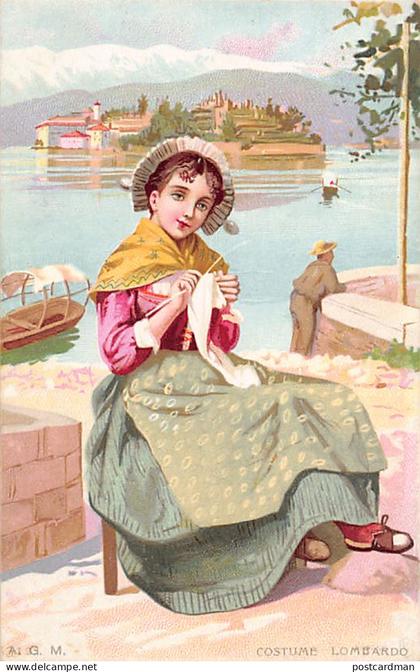 Italia - Lombardia - Costume Lombardo - Ed. A.G.M.