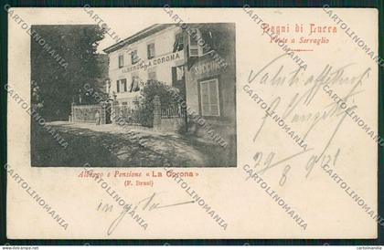 Lucca Bagni di Lucca Ponte a Serraglio cartolina EE6348