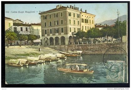 cpa d´ Italie Luino - Lago Maggiore - Porto  FRM 11