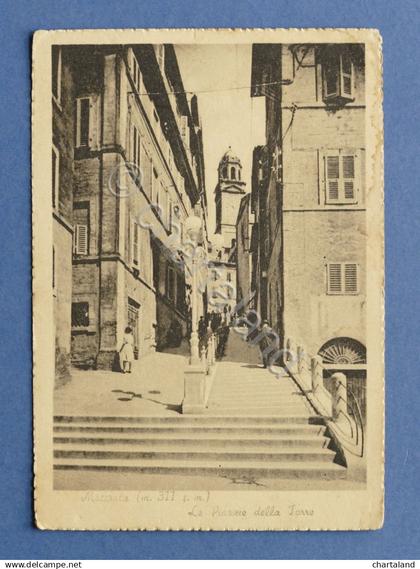 Cartolina Macerata - Le Piazze della Torre - 1948