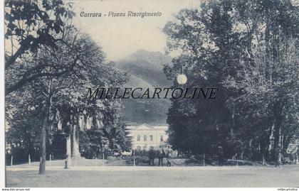 CARRARA:  Piazza Risorgimento    1929