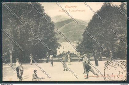 Massa Carrara cartolina MV4226