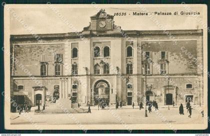 Matera Città Palazzo Giustizia cartolina KVM0333