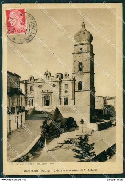 Matera Stigliano STRAPPINO FG cartolina ZK0900