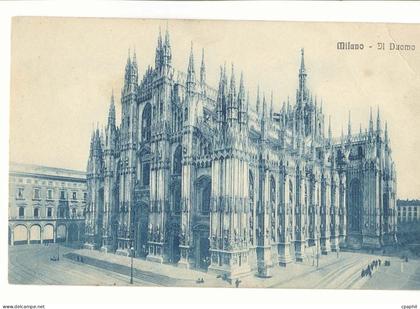 italie Italie Milano CPA Il Daomo