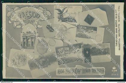 Milano Città Presidio Fanteria Milano Foto cartolina RT5879