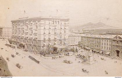 Cartolina - Naples - Hotel Isotta & Geneve - Napoli - 1934