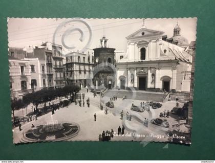 Cartolina Torre Del Greco - Piazza S. Croce - 1956