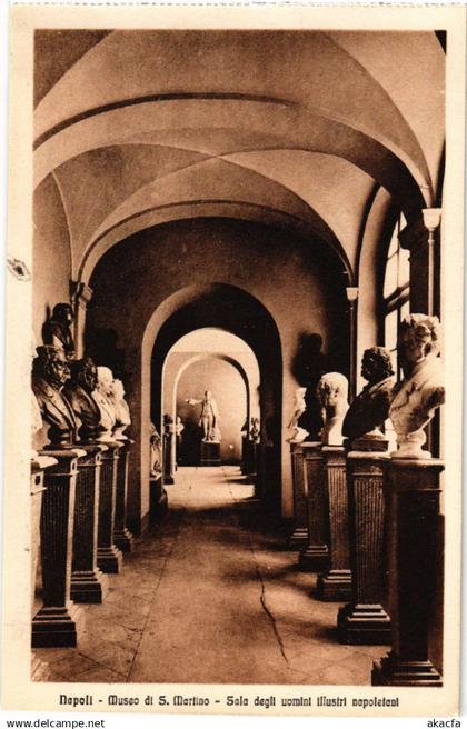 CPA Napoli Museo di S.Martino-Sala degli uomini illustri . ITALY (499334)