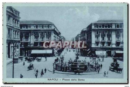 Italia - Italie - Italie - Napoli - Naples - Piazza della Borsa - CPA