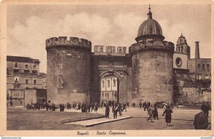 A652 Italy Napoli Naples Porta Capuana Gate vintage postcard