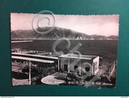 Cartolina Torre Annunziata - Il Lido Azzurro - 1952