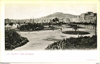 Italia - Italie - Italy - Naples - Napoli - Villa del popolo - CPA