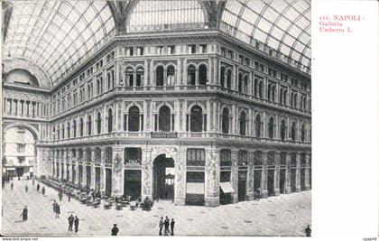 Italie - Italy -napoli - Naples - Galleria Umberto- CPA